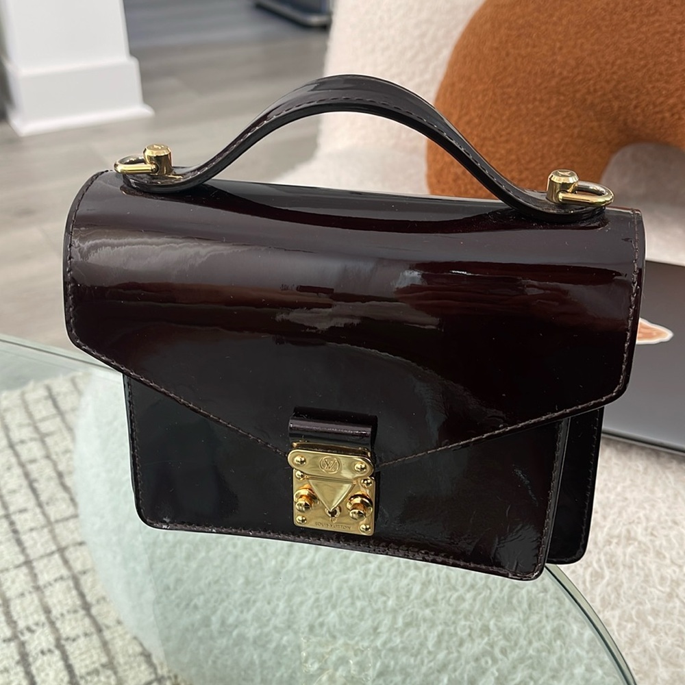 Louis Vuitton Monceau BB in Amatante